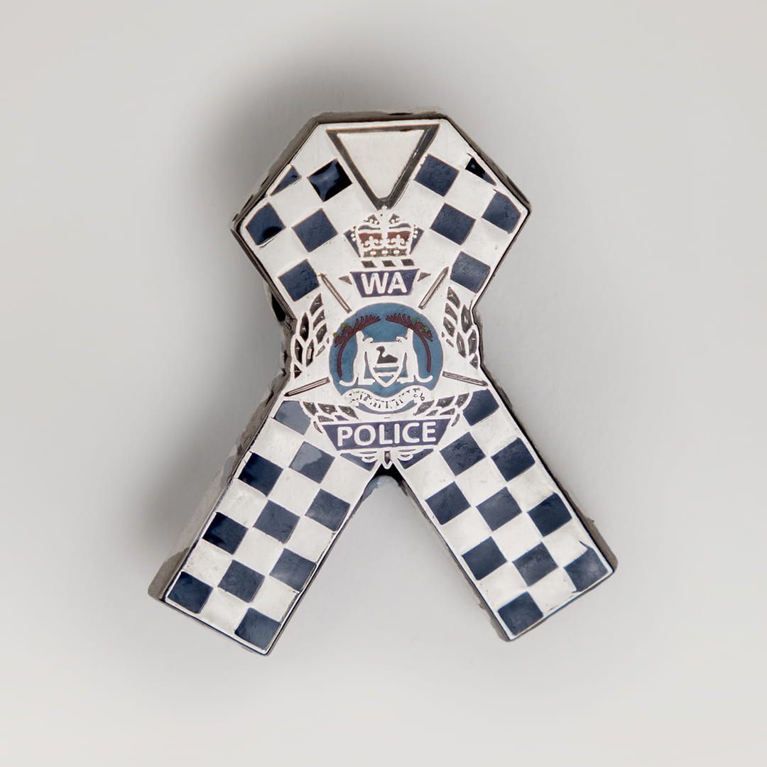 Remembrance Day Tie Pin - WA Police Force Logo