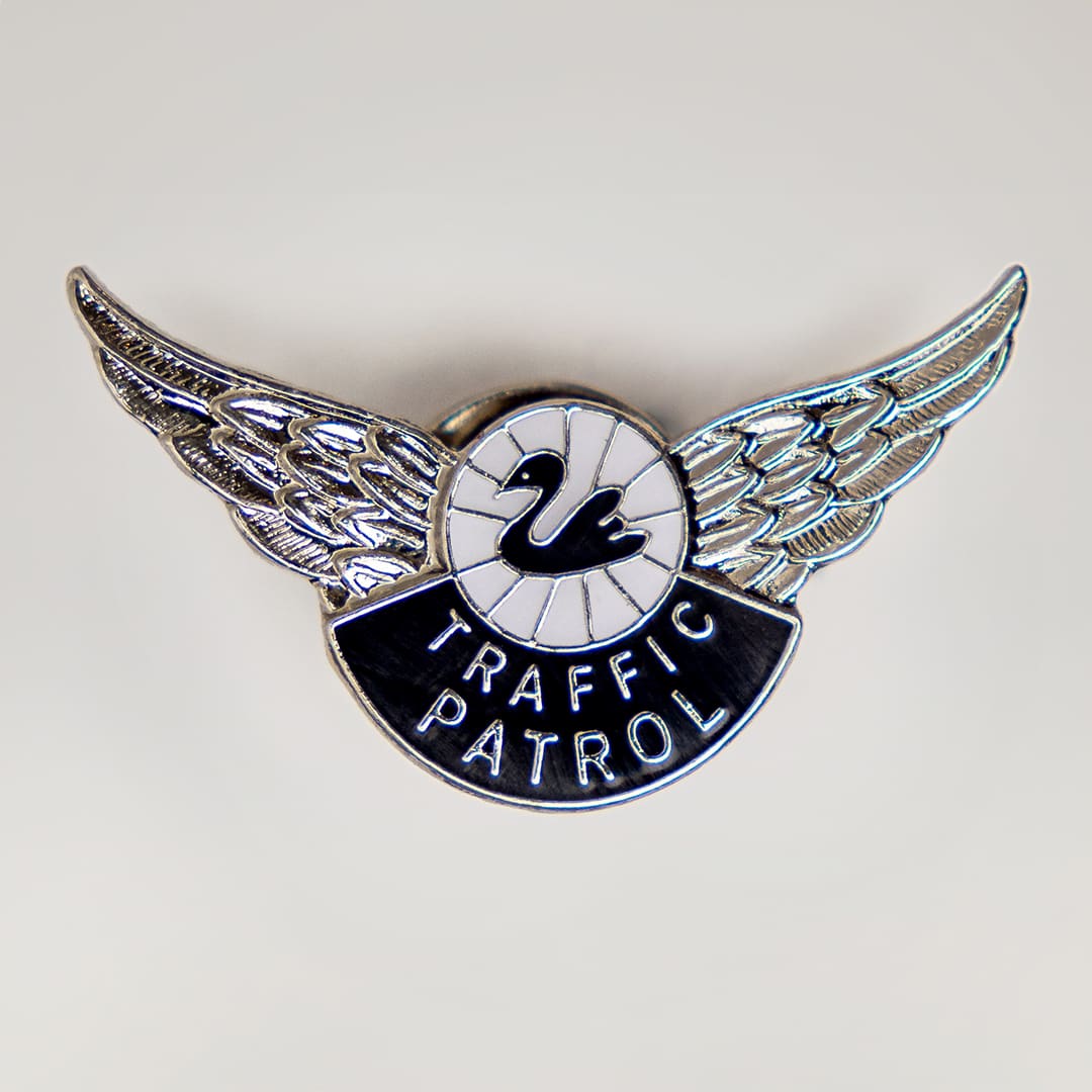 Traffic Patrol Tie Pin